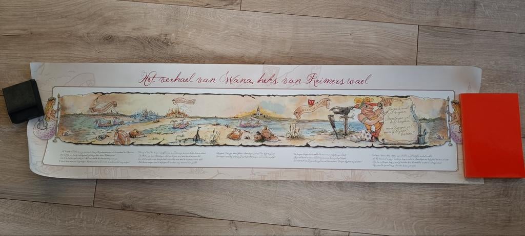 Poster Krabbegat Bergen op Zoom Vastenavend, Ophalen