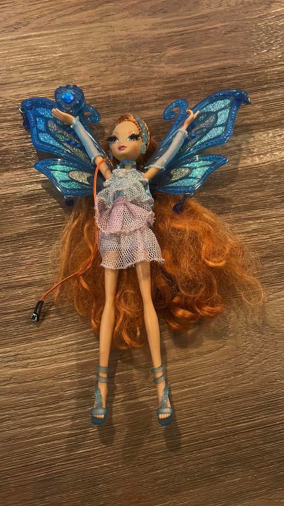 Winx enchantix pixie bloom, Ophalen of Verzenden, Zo goed als nieuw, Pop
