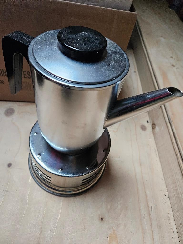 koffiepot + waxinelicht houder, Overige materialen, Gebruikt, Overige typen, Ophalen of Verzenden