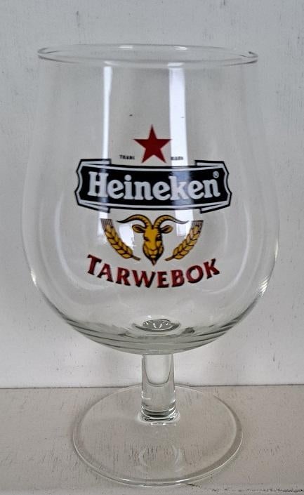 Heineken Bierglas Tarwebok op voet, Ophalen of Verzenden, Zo goed als nieuw, Glas of Glazen, Heineken