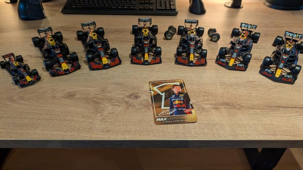 Collectie Red Bull Racing Formule 1 Modelauto's, Ophalen of Verzenden, Zo goed als nieuw, Auto, Bburago