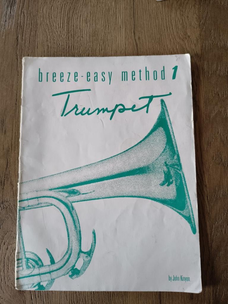 Breeze Easy Trompet Lesboek, Ophalen of Verzenden, Gebruikt, Les of Cursus, Trompet