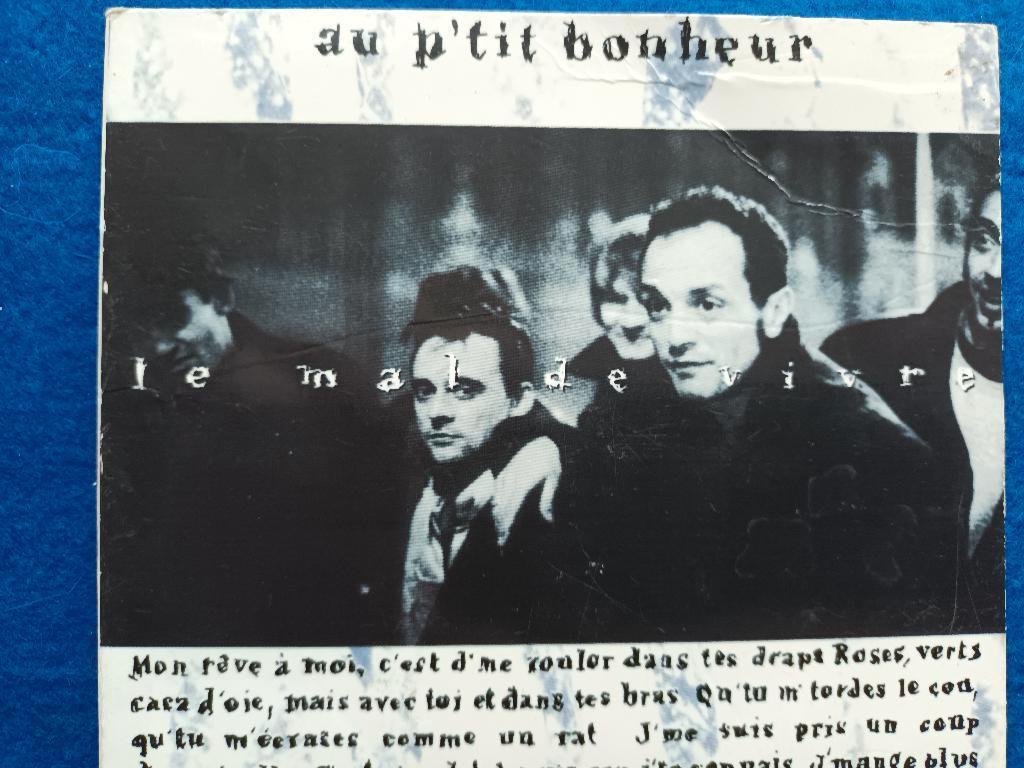 AU PETIT DE BONHEUR - LE MAL DE VIVRE, Cd's en Dvd's, Cd's | Franstalig, Zo goed als nieuw, Ophalen of Verzenden