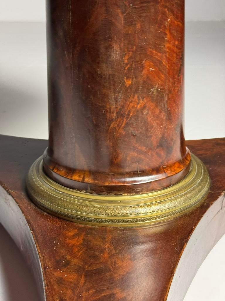 Mahonie Center table 19e eeuw, Ophalen