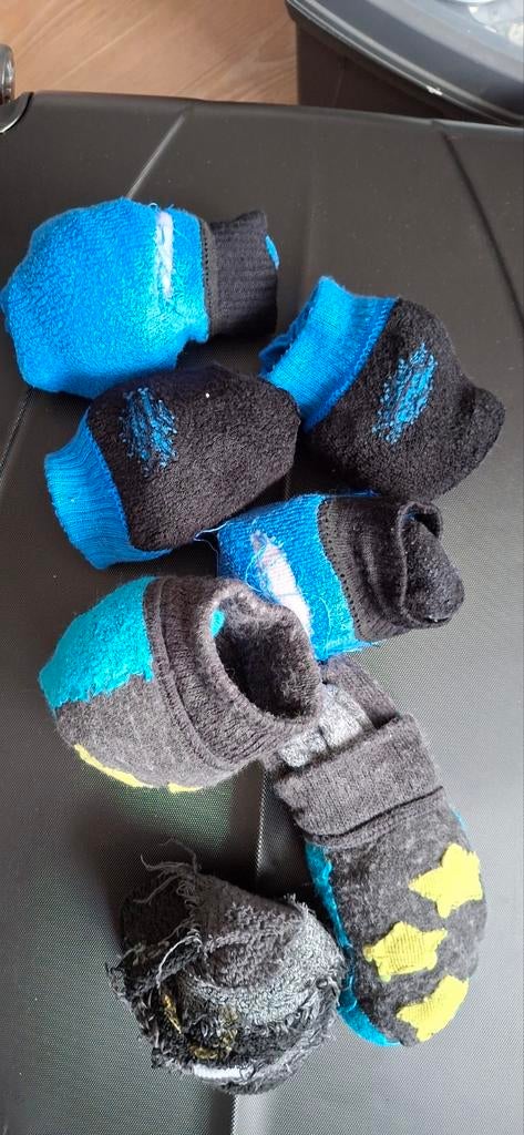 7 paar kinder sksokken maat 35-38, Ophalen, Zo goed als nieuw, Sokken