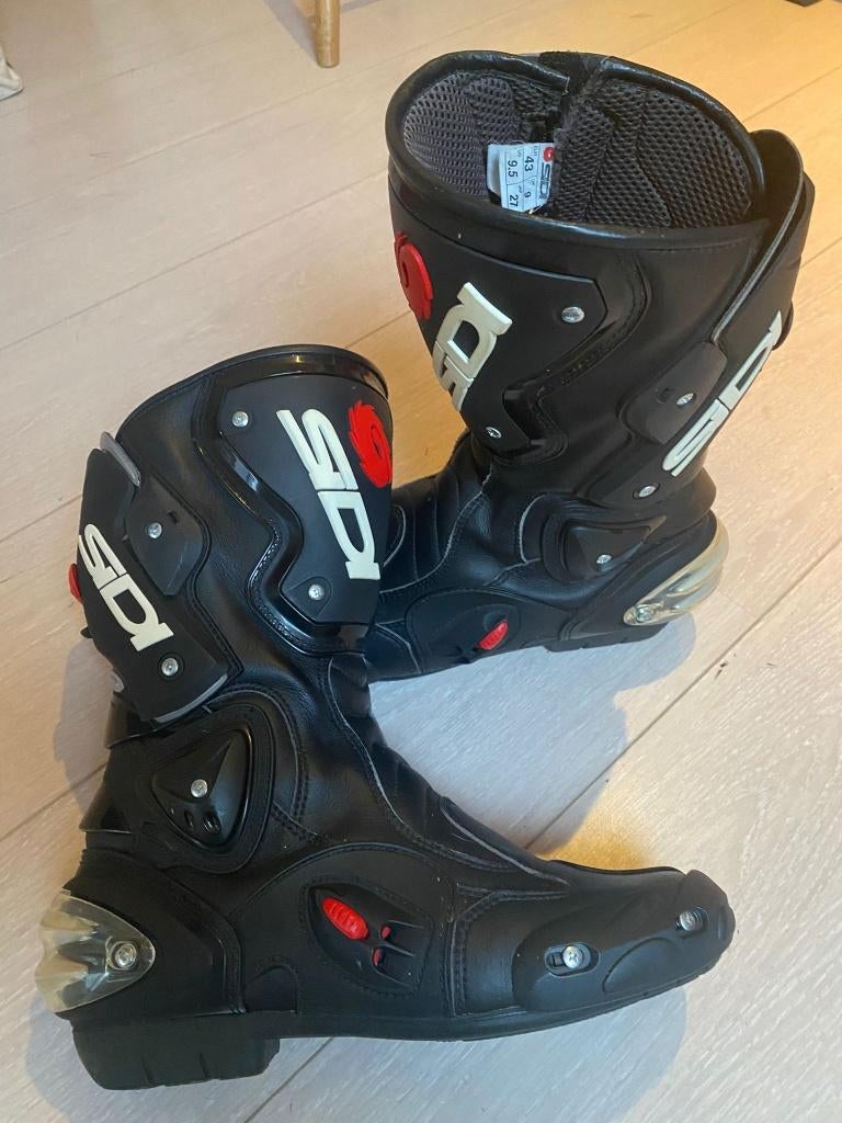 Sidi Vertigo motorlaarzen – maat 43 – zeer nette staat, Motoren, Ophalen of Verzenden, Tweedehands, Laarzen
