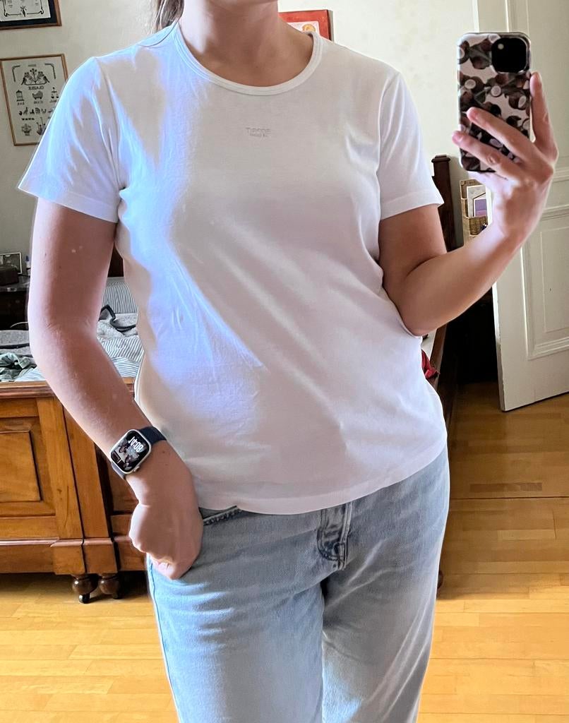 Blanco shirtje, Wit, Maat 46/48 (XL) of groter, Ophalen of Verzenden, Korte mouw