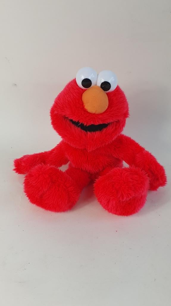 Elmo handpop Sesamstraat, 35 cm. 8A11, Kinderen en Baby's, Speelgoed | Knuffels en Pluche, Tweedehands verkoop, Tweedehands verkoop
