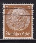 2587 - Duitse Rijk michel 513X gestempeld , Paul von Hindenb, Postzegels en Munten, Postzegels | Europa | Duitsland, Verzenden