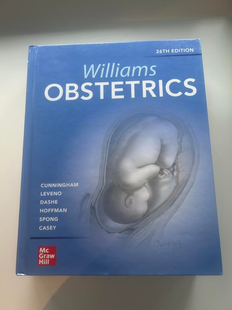 Williams Obstetrics - Nieuwstaat!, Boeken, Ophalen of Verzenden, Zo goed als nieuw