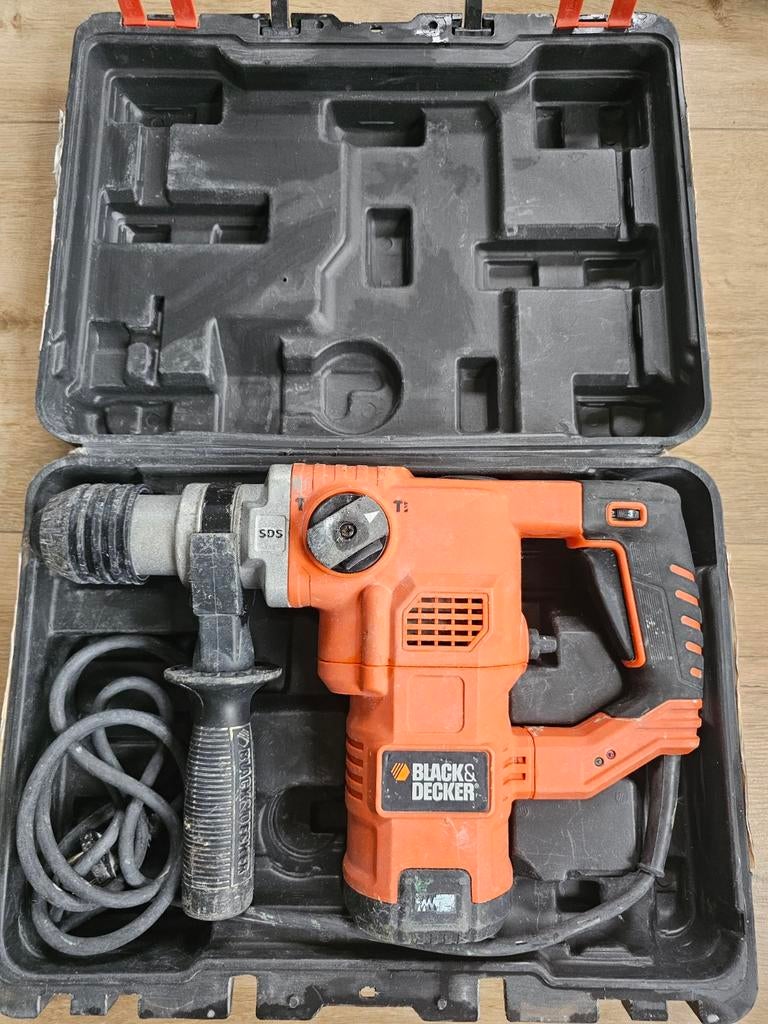 Black & Decker Boorhamer - Krachtig en Betrouwbaar!, Boor- en/of Breekhamer, Ophalen of Verzenden, Variabele snelheid, Gebruikt