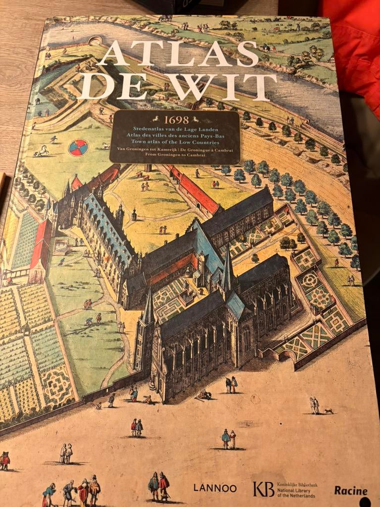 Atlas de Wit 1698, Boeken, Ophalen of Verzenden, Zo goed als nieuw, Overige onderwerpen