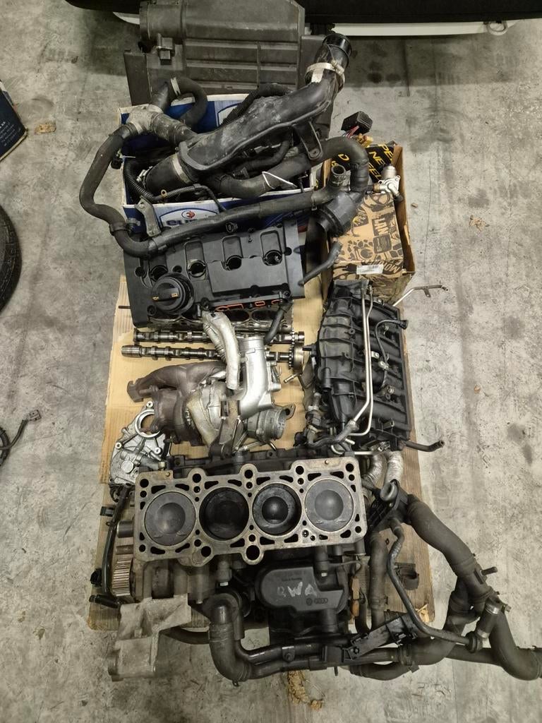 2.0 tfsi CDL BYD motor in delen AXX BWA turbo injectoren, Ophalen of Verzenden, Gereviseerd, Seat