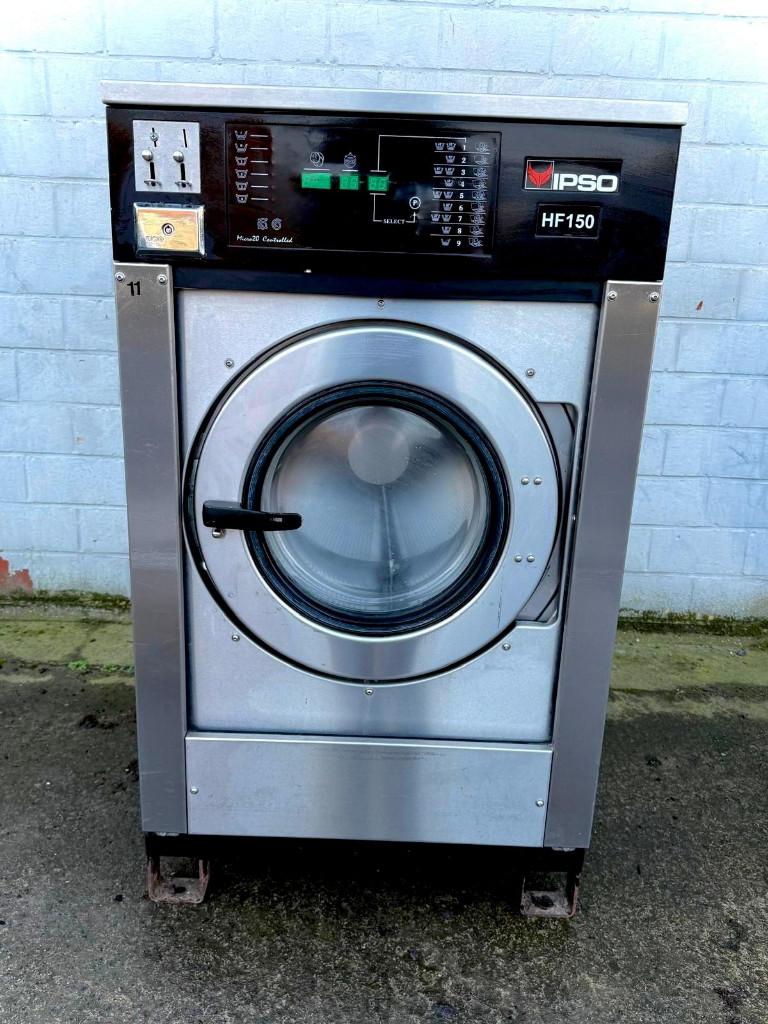 * IPSO * Wasmachine * HF150 * 15KG *, 10 kg of meer, Ophalen, 1200 tot 1600 toeren, 95 cm of meer