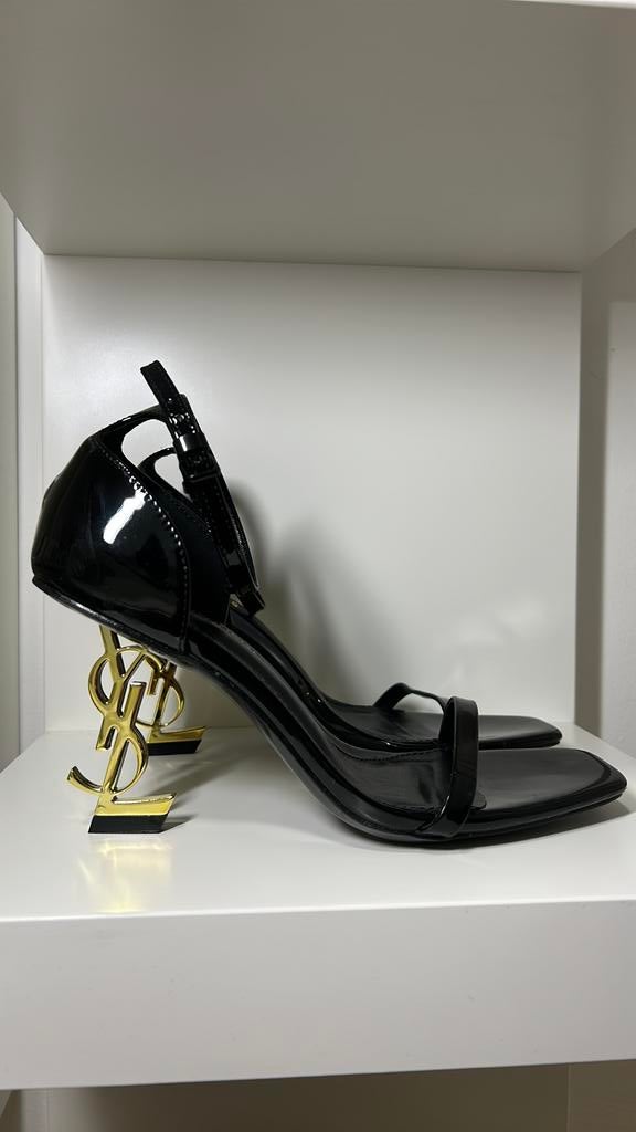 Saint Laurent paris ysl heels/hekken maat 38 black/zwaart, Kleding | Dames, Ophalen, Zwart, Nieuw, Sandalen of Muiltjes