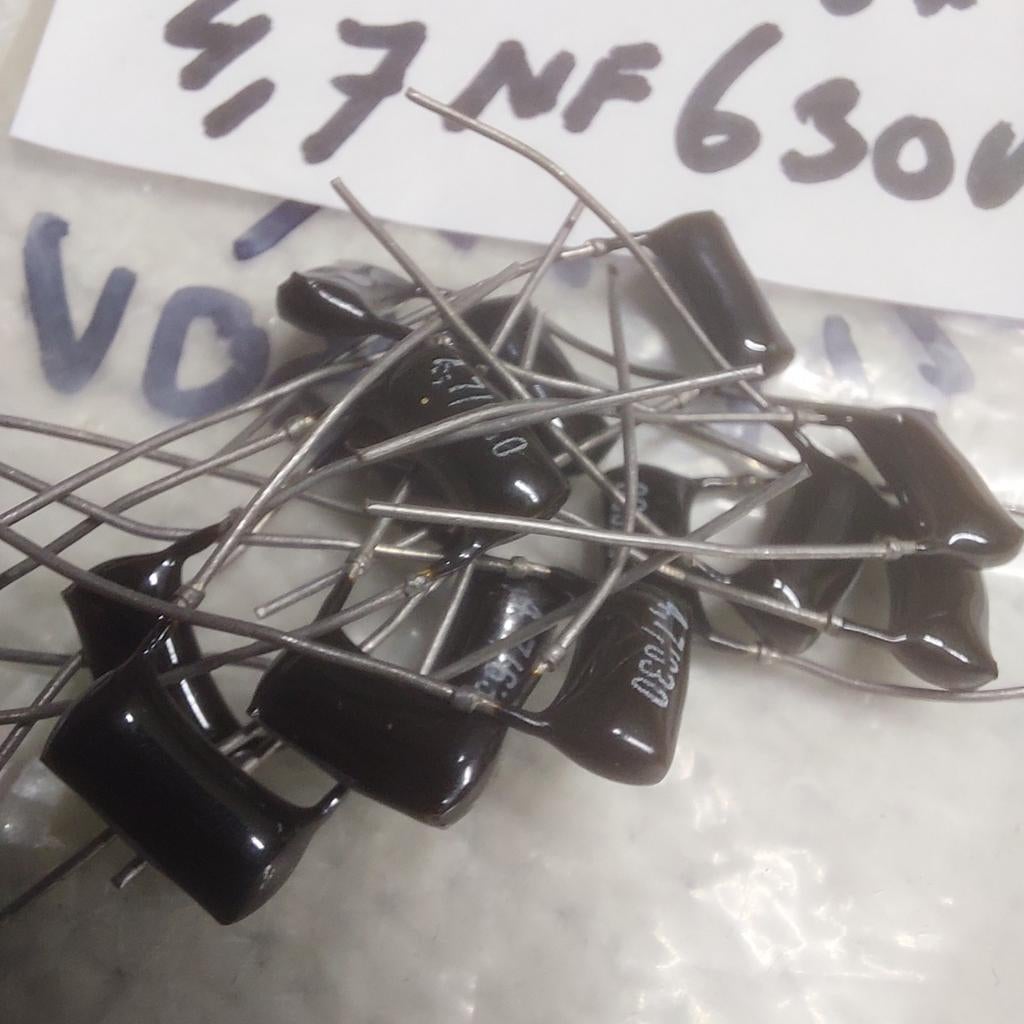 Vintage Film Condensatoren  (zgn. Drops)- Jaren '60 - Nieuw, Ophalen of Verzenden, Nieuw