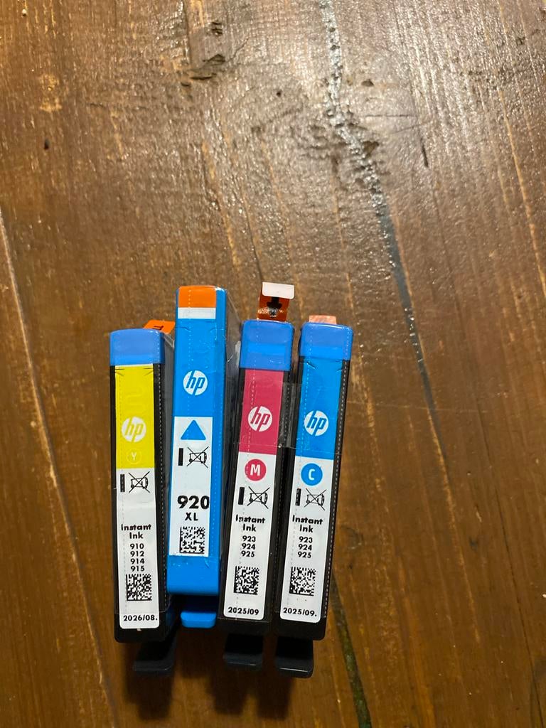 HP 920 XL Inkt Cartridges - Nieuw gratis verzending, Computers en Software, Printerbenodigdheden, Ophalen of Verzenden, Nieuw
