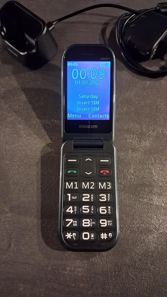 Mobiele telefoon senioren Maxcom MM827 dual sim., Ophalen of Verzenden