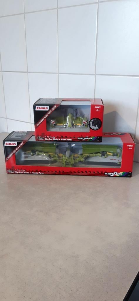 Claas set van britains, Ophalen of Verzenden, Nieuw, Tractor of Landbouw, Britains