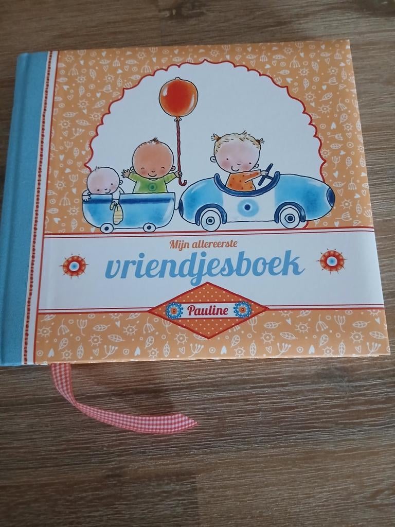 Mijn allereerste vriendjesboek, Ophalen of Verzenden, Zo goed als nieuw, Zwangerschap en Bevalling