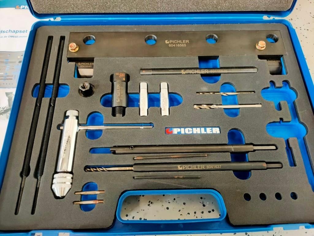 Pichler gloeibougie uitboorset Mercedes OM640, nr. 60416530, Pichler, Nieuw, Ophalen of Verzenden
