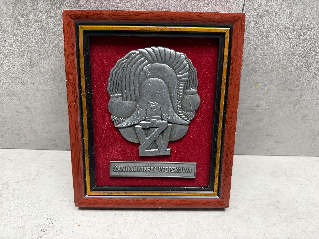 Pools lijstje - Poolse Militaire Politie -, Ophalen of Verzenden, Landmacht, Nederland, Embleem of Badge