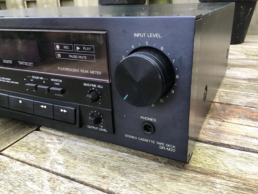 ✅ DENON DR-M22, 3 SF HEADS CASSETTEDECK, TOP, DOLBY B ÉN C👌, Audio, Tv en Foto, Cassettedecks, Ophalen of Verzenden, Denon