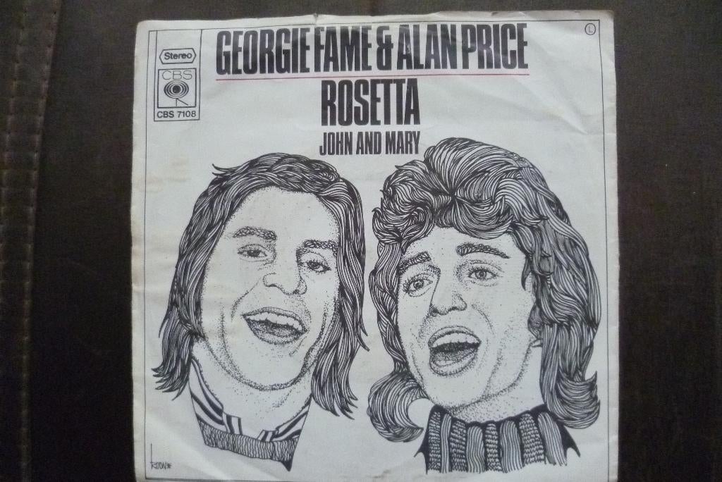georgie fame & alan price - rosetta, Overige genres, 7 inch, Single, Ophalen of Verzenden