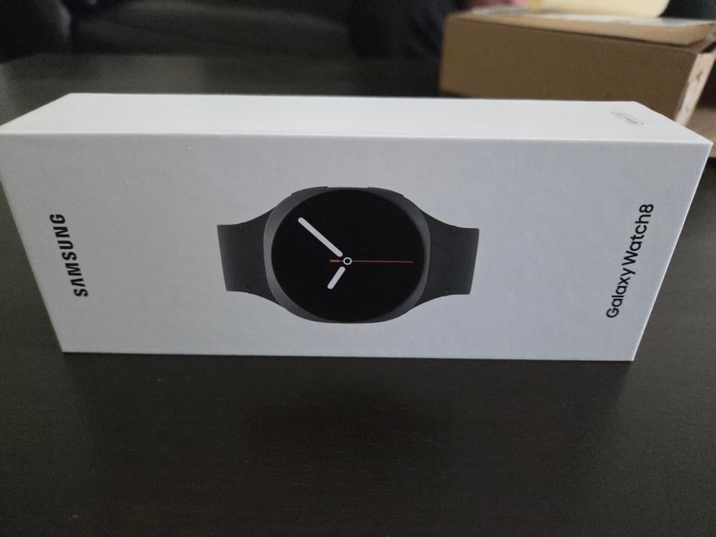 Samsung Galaxy Watch 8 LTE– Nieuw in doos, Zwart, Nieuw, Samsung ⌚️, Ophalen of Verzenden