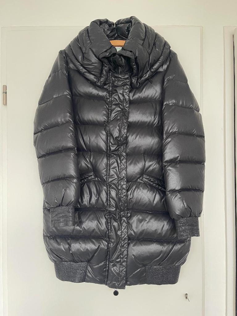 Benetton Jas Maat L donkerblauw als nieuw, Ophalen of Verzenden, Zo goed als nieuw, Maat 42/44 (L), Blauw