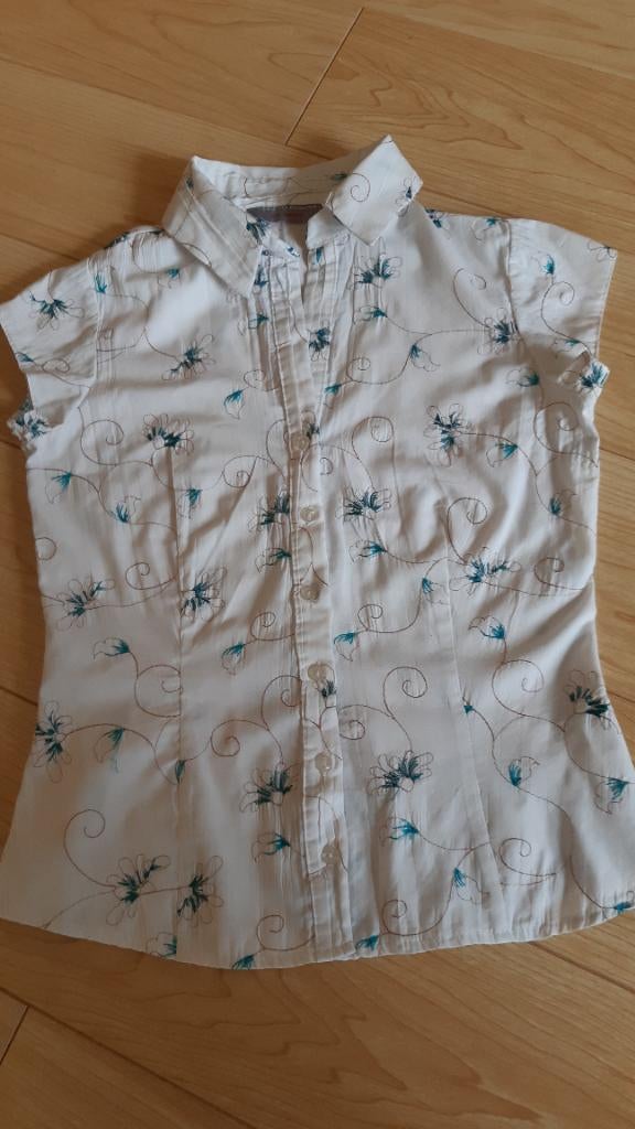 leuke blouse, Kinderen en Baby's, Kinderkleding | Maat 140, Ophalen of Verzenden, Zo goed als nieuw, Meisje, Overhemd of Blouse