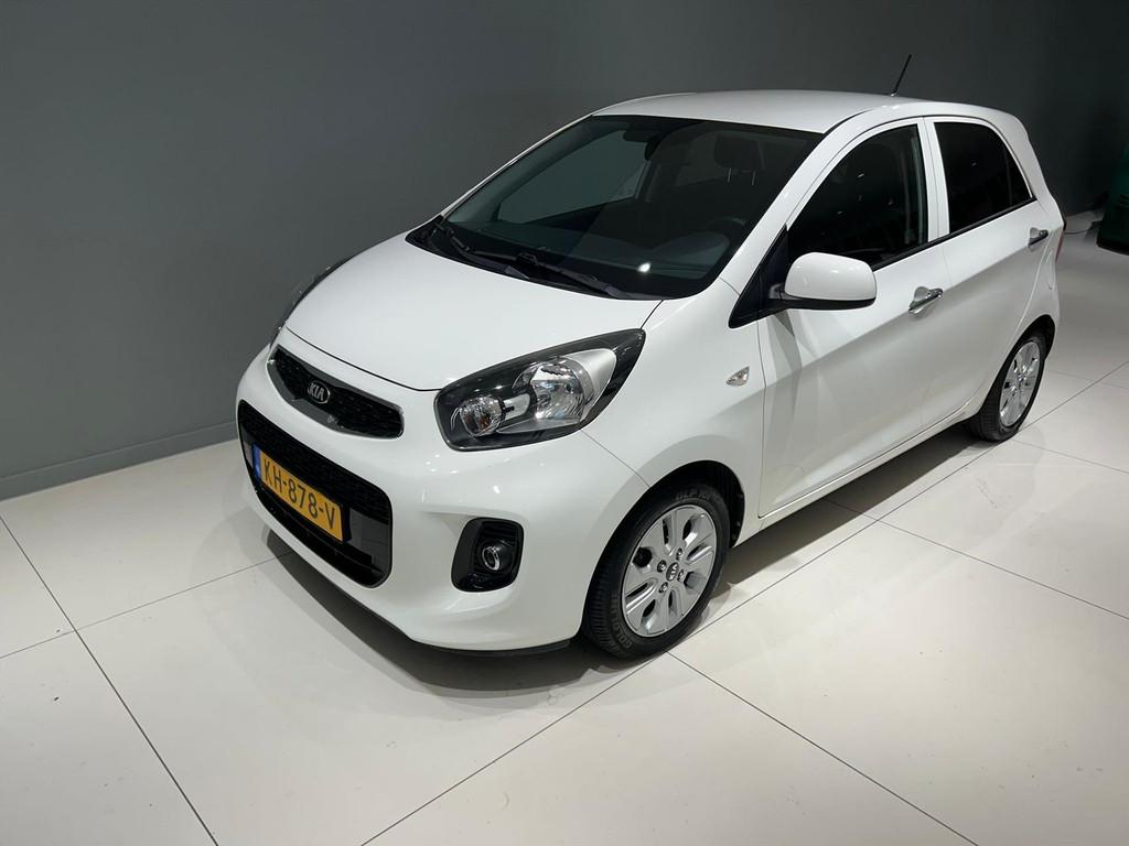 KIA Picanto 1.0 CVVT 66 PK 5D ComfortPlusLine Navigator, 65 pk, 12 maanden, Stof, Gebruikt