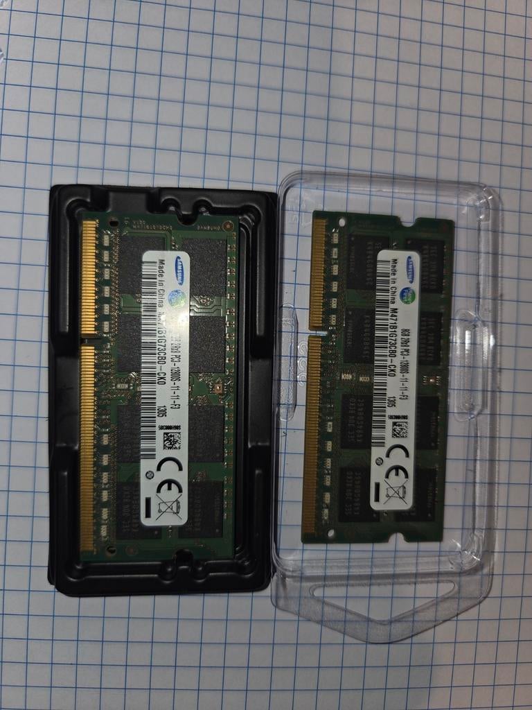 16GB (2x8GB) 204-pins DDR3 Laptop Geheugen, Computers en Software, RAM geheugen, Gebruikt, DDR3, Ophalen of Verzenden, Laptop
