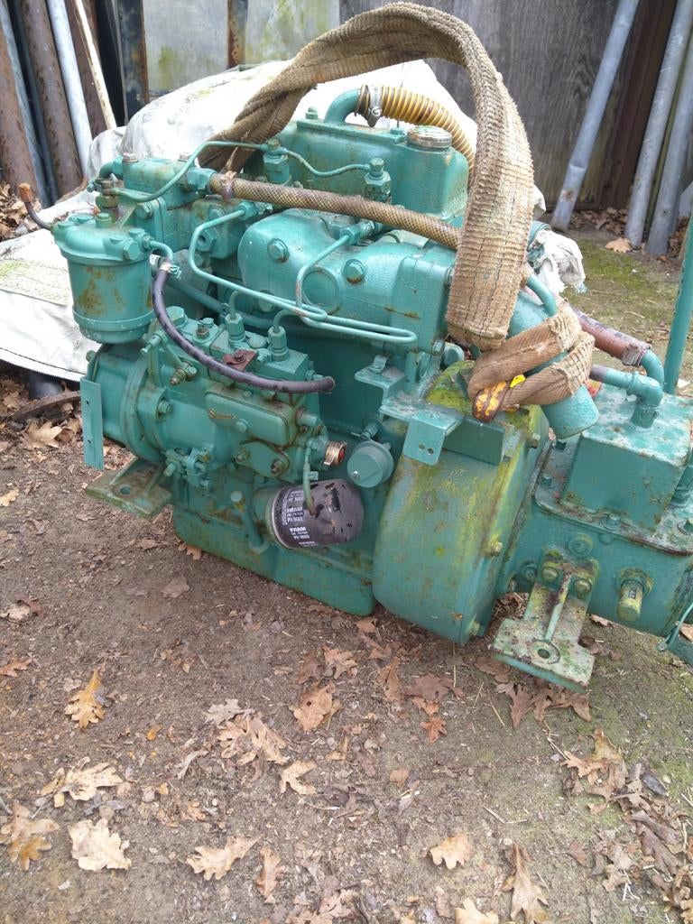 Albin motor twee cilinders, Ophalen, Gebruikt, Dieselmotor