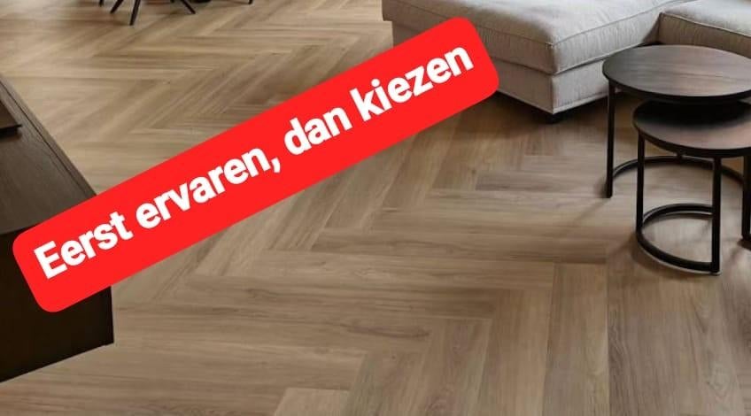 Vloeren legger Visgraat Laminaat PVC klik plak en Egaliseren, Kunststof, ,.., 50 tot 150 cm, Nieuw