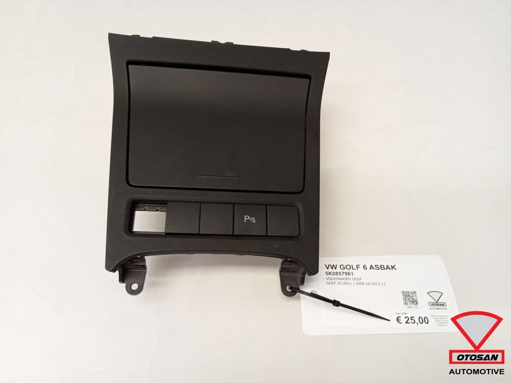 VW Golf 6 Asbak 5K0857961, Gebruikt, Volkswagen, Volkswagen AG, Berliner Ring 2
38440  Wolfsburg, DE