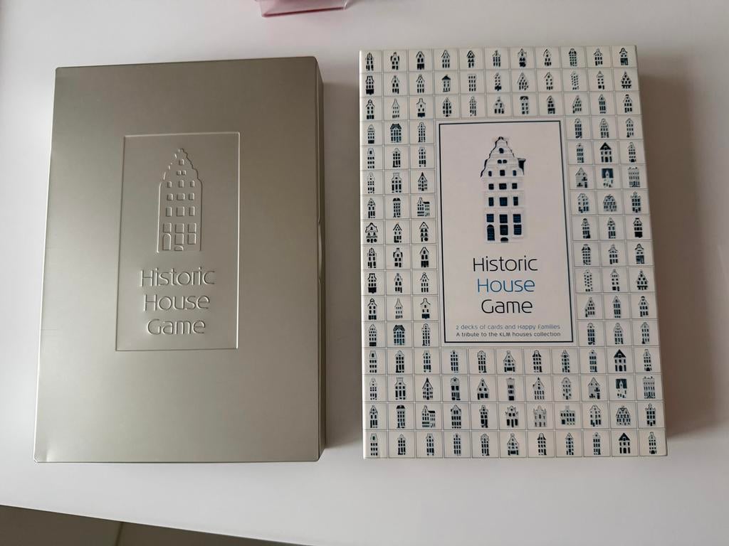 Gloednieuw Historic House Game KLM - Kaartspel in blik, Een of twee spelers, Ophalen of Verzenden, Nieuw