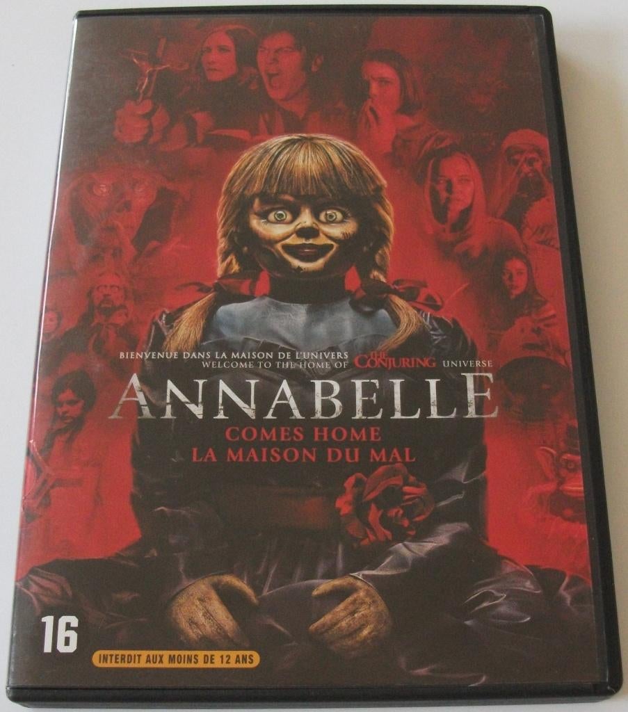 Dvd *** ANNABELLE *** Comes Home, Cd's en Dvd's, Dvd's | Horror, Zo goed als nieuw, Spoken en Geesten, Vanaf 16 jaar, Ophalen of Verzenden