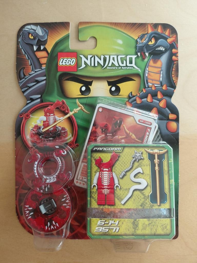 LEGO Ninjago - Fangdam 9571 Spinnerset - (Nieuw), Kinderen en Baby's, Speelgoed | Duplo en Lego, Ophalen of Verzenden, Nieuw