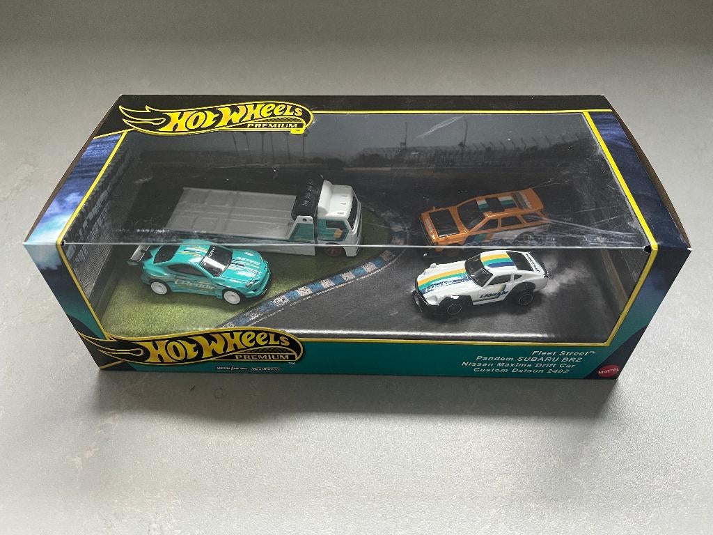 Hot Wheels Premium Diorama set Greddy nieuw in doos 20260401, Ophalen of Verzenden, Nieuw