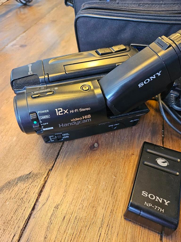 Sony Video Hi8 Handycam CCD-TR650E, Audio, Tv en Foto, Videocamera's Analoog, Ophalen of Verzenden