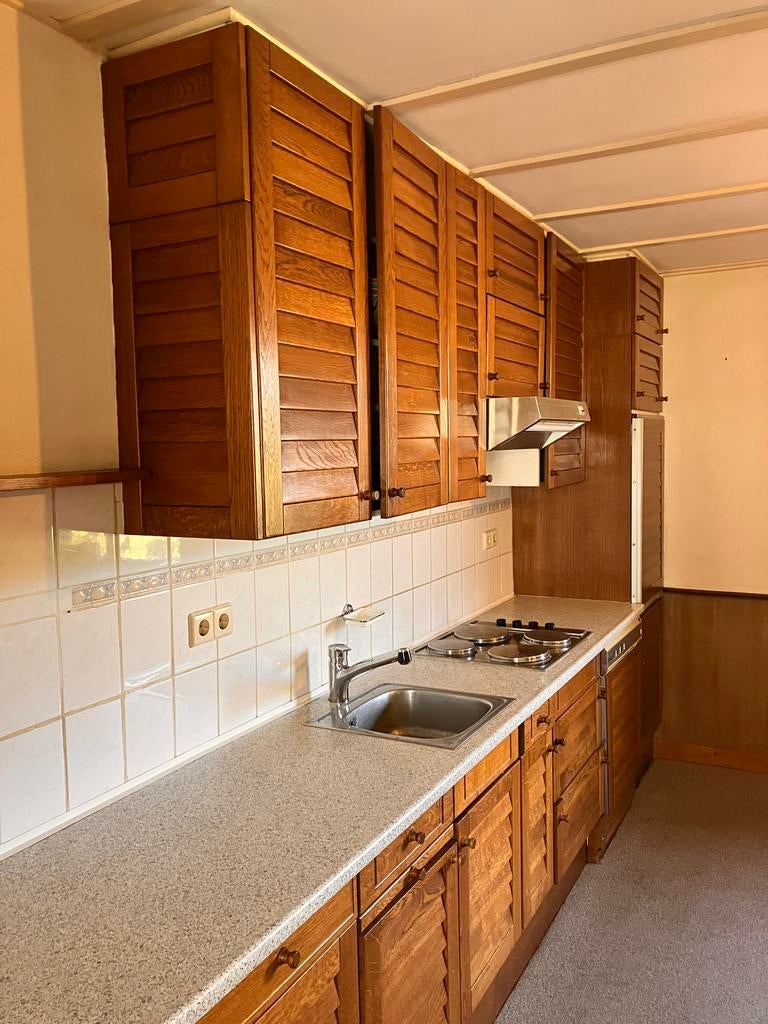 Massief eiken keukendeurtjes, Ophalen, Minder dan 50 cm, Gebruikt, Bruin