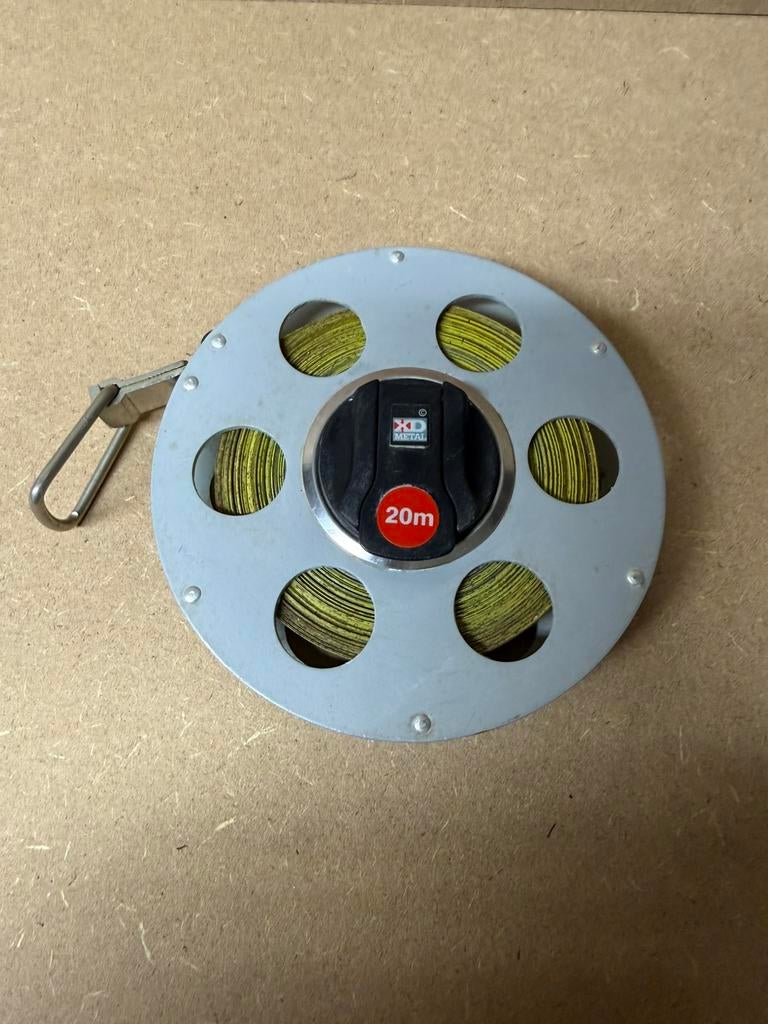 Meetlint - rolmaat, 20M., Ophalen of Verzenden, Zo goed als nieuw, Afstand