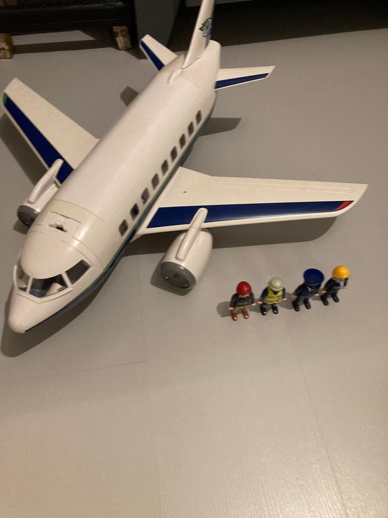 Playmobil vracht vliegtuig, Kinderen en Baby's, Speelgoed | Playmobil, Ophalen, Zo goed als nieuw
