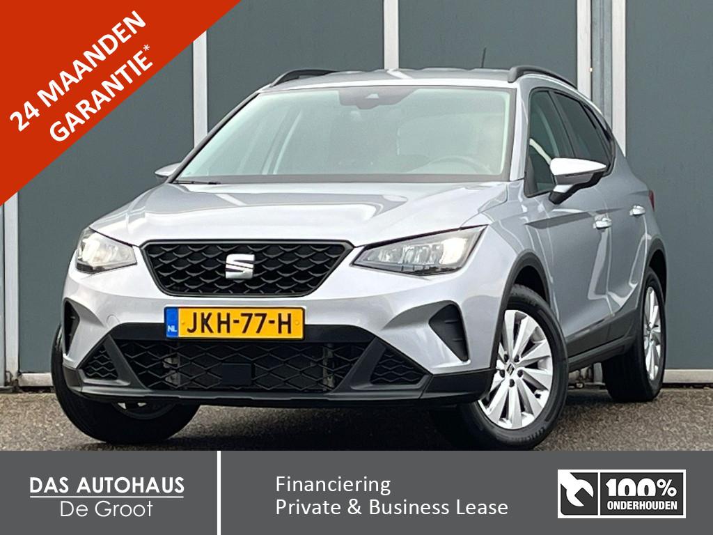 SEAT Arona 1.0 TSI 110pk DSG Style | Navi | Carplay | Winter, 12 maanden, Stof, Gebruikt, Origineel Nederlands