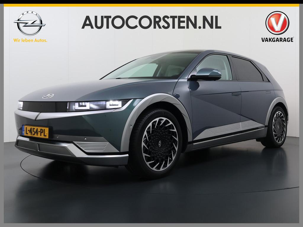 Hyundai IONIQ 5 Lounge 306pk 0-100 5,2sec Leer V2L 800V AWD, Gebruikt, 10 min, Vierwielaandrijving, 1600 kg