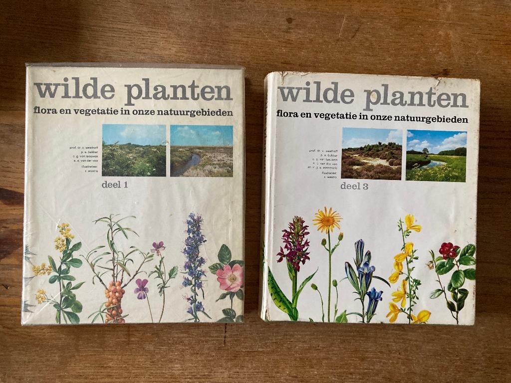 IVN Wilde planten - deel 1 & 3, Boeken, Ophalen of Verzenden, Zo goed als nieuw, Bloemen, Planten en Bomen