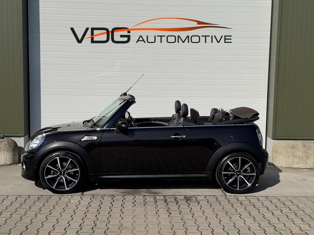 Mini Cooper Cabrio 1.6 Highgate Chili / Leder / Clima / Crui, Euro 5, Gebruikt, 4 cilinders, 4 stoelen