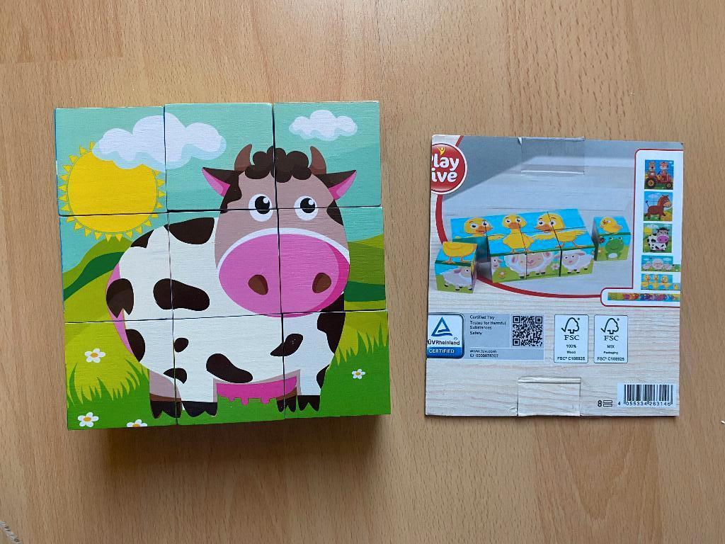 Blokpuzzel, Ophalen of Verzenden, Gebruikt