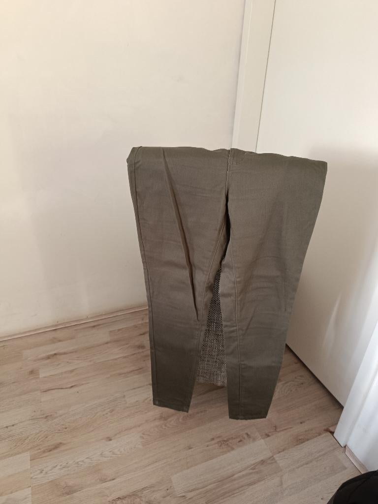 Broek, Ophalen, Zo goed als nieuw, Zwart, Lang